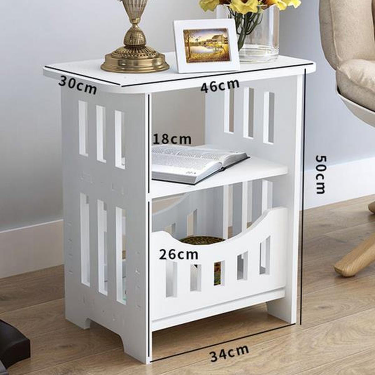 Small Bedside Storage - White / 40cm – image 5