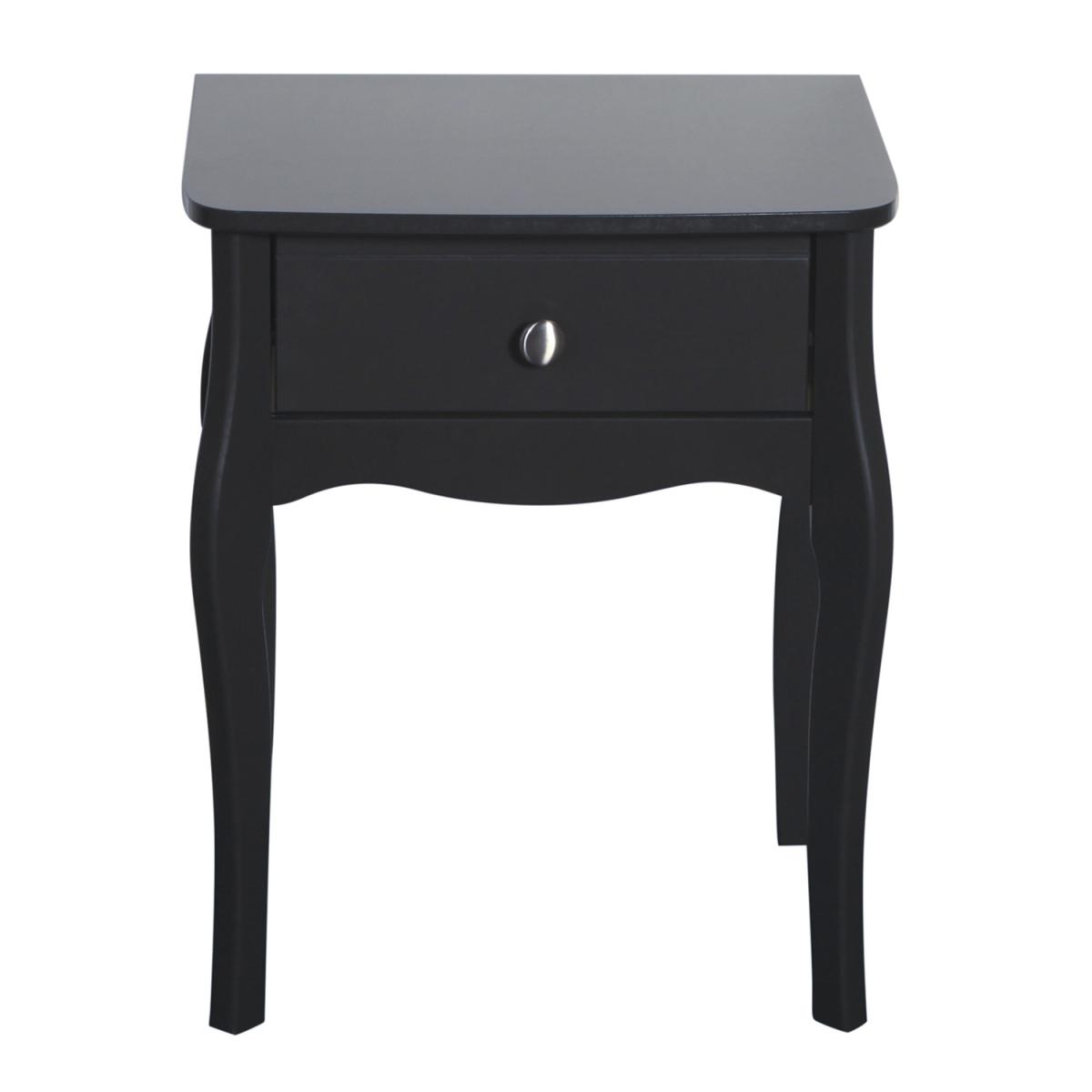 Steens Baroque Nightstand - Black – image 2
