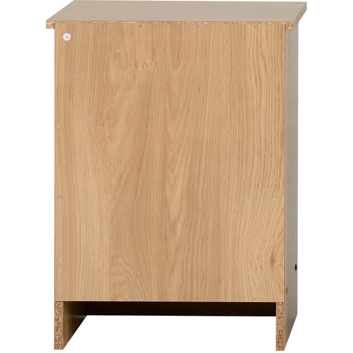 Bellingham 1 Drawer Bedside  - Oak Effect – image 3