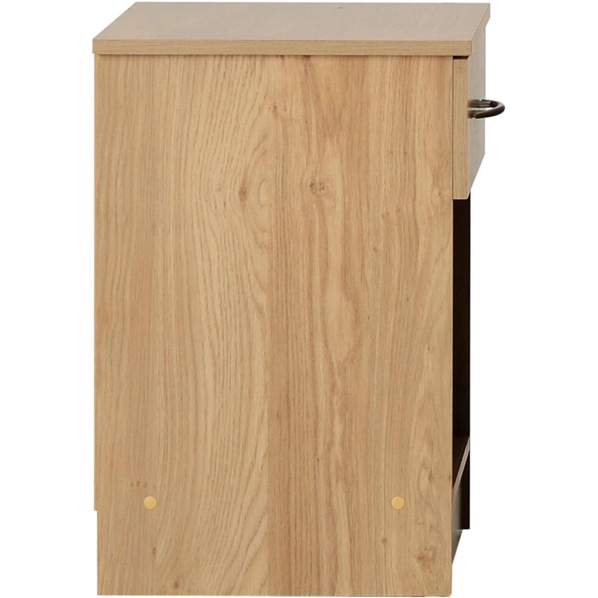 Bellingham 1 Drawer Bedside  - Oak Effect – image 4