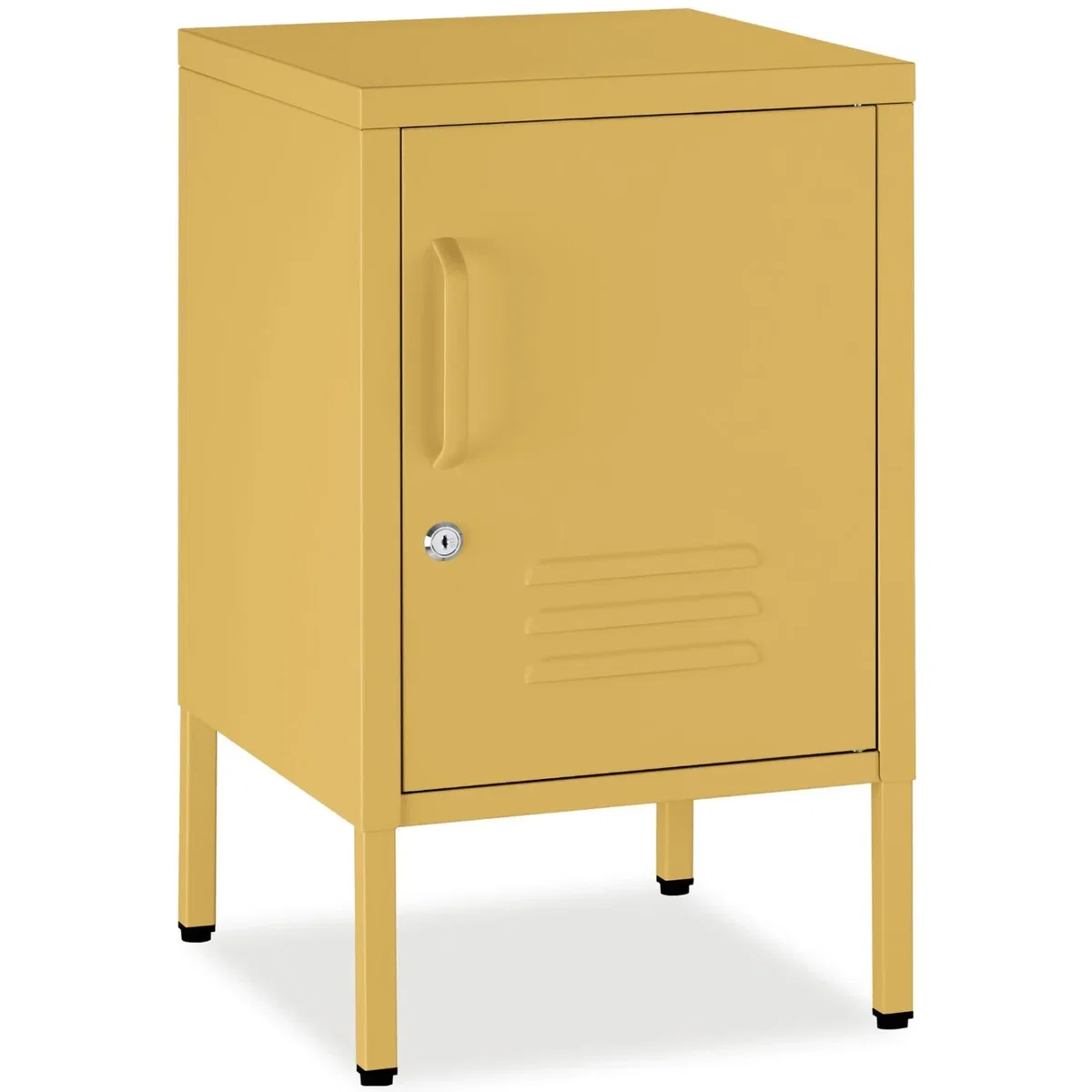 dressforfun® Metal bedside table Baker - Yellow – image 29