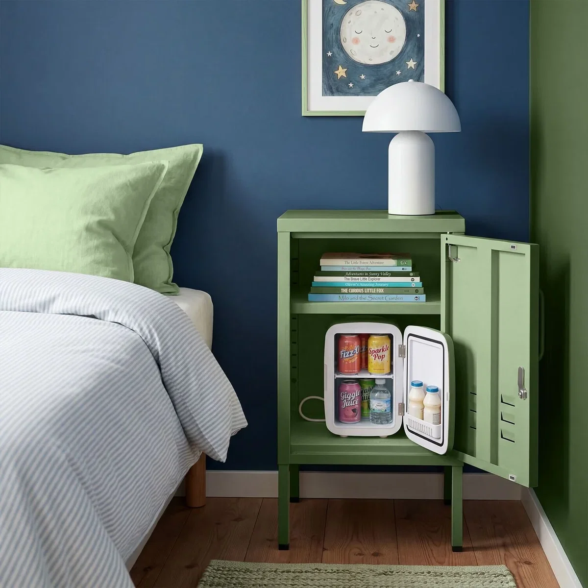 dressforfun® Metal bedside table Baker - Yellow – image 53