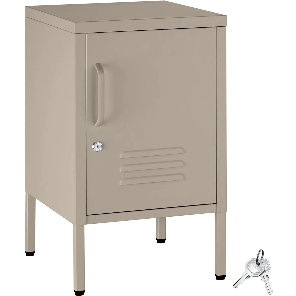 dressforfun® Metal bedside table Baker - Yellow – image 8