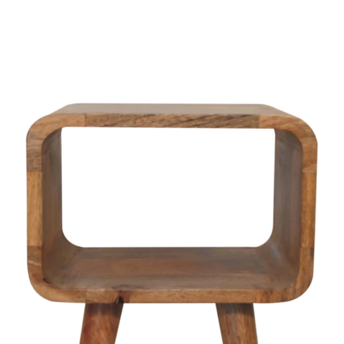 Mini Curved Open Bedside - Brown – image 4