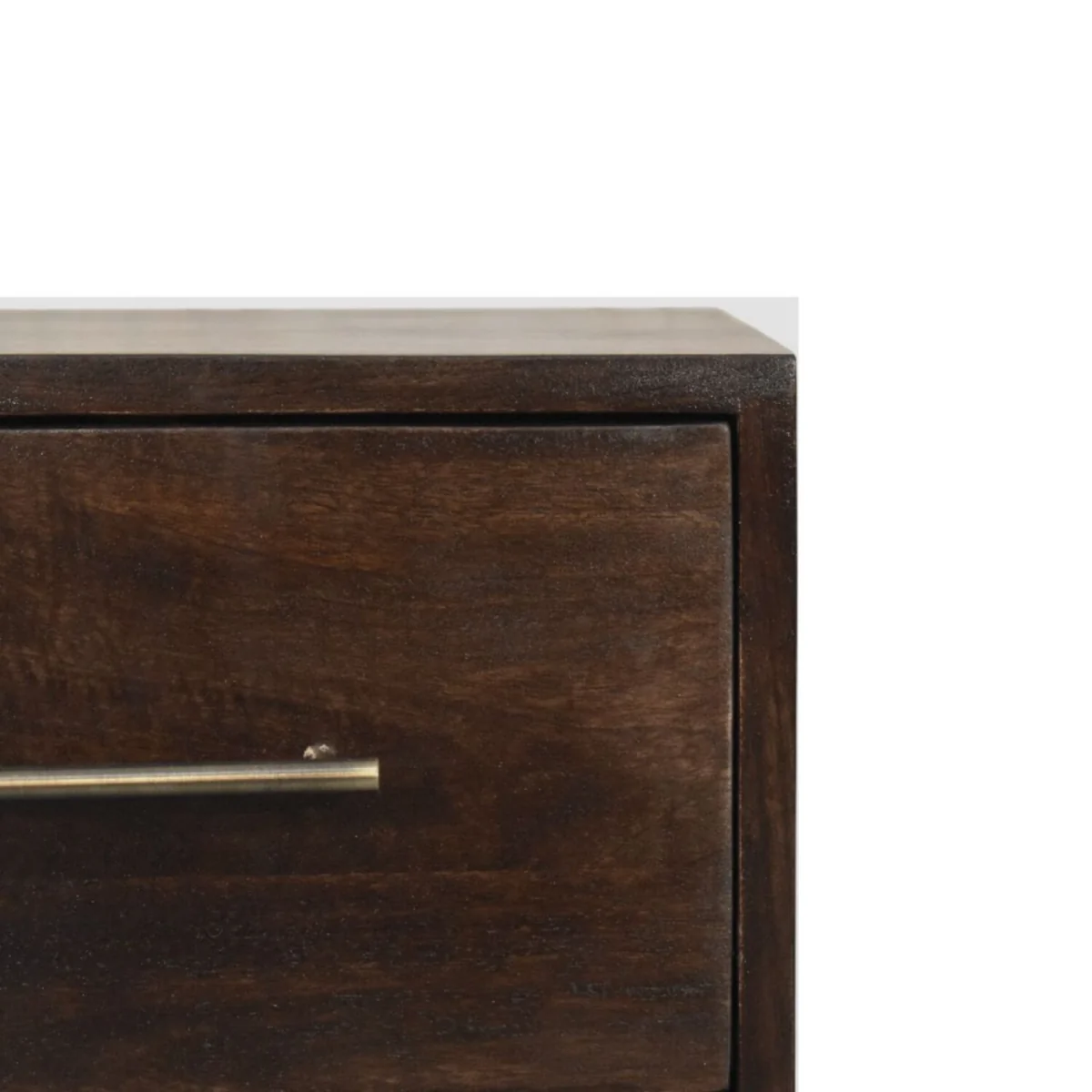 Spindle Mocha Bedside Table - Mocha – image 5