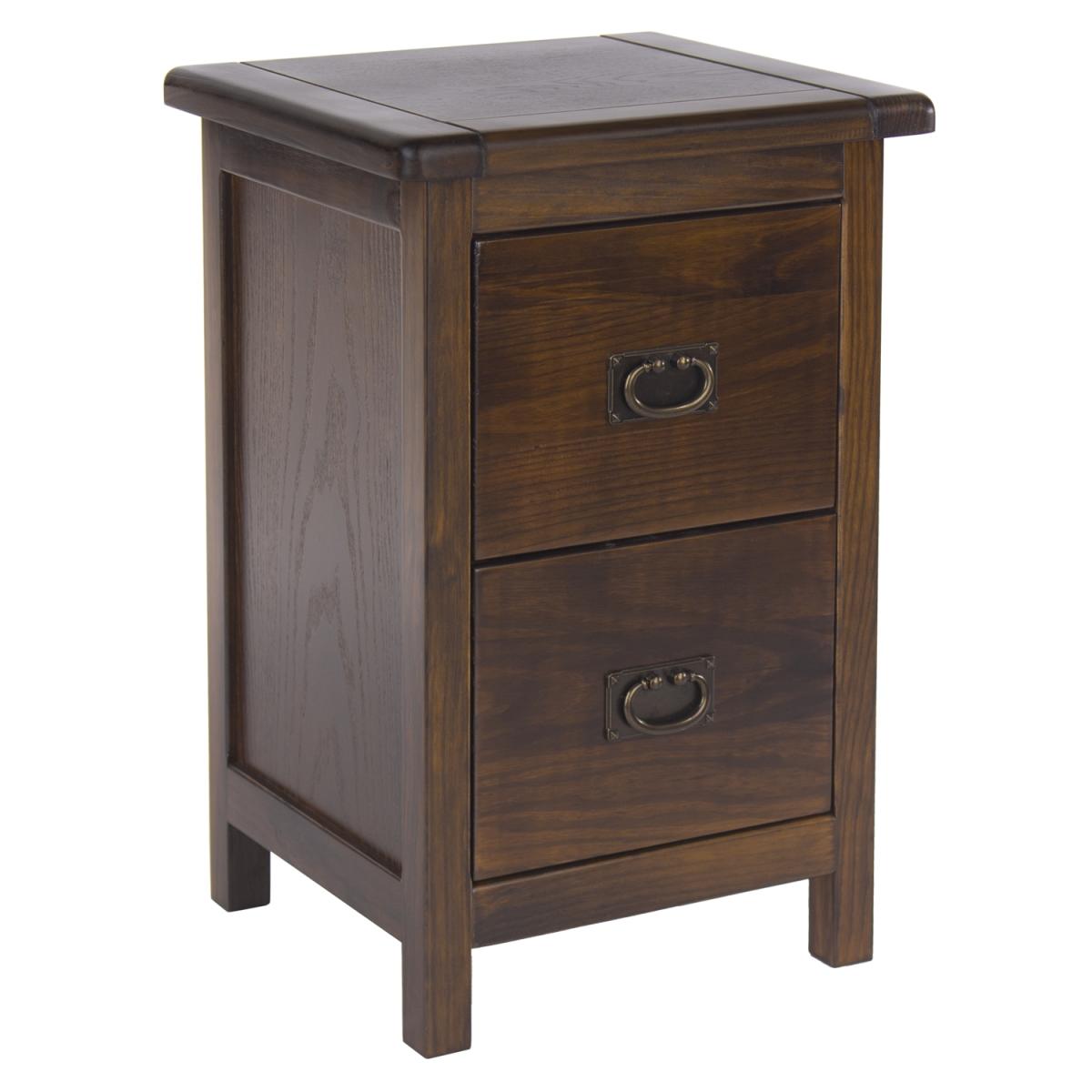 Boston 2 Drawer Petite Bedside Cabinet – image 4