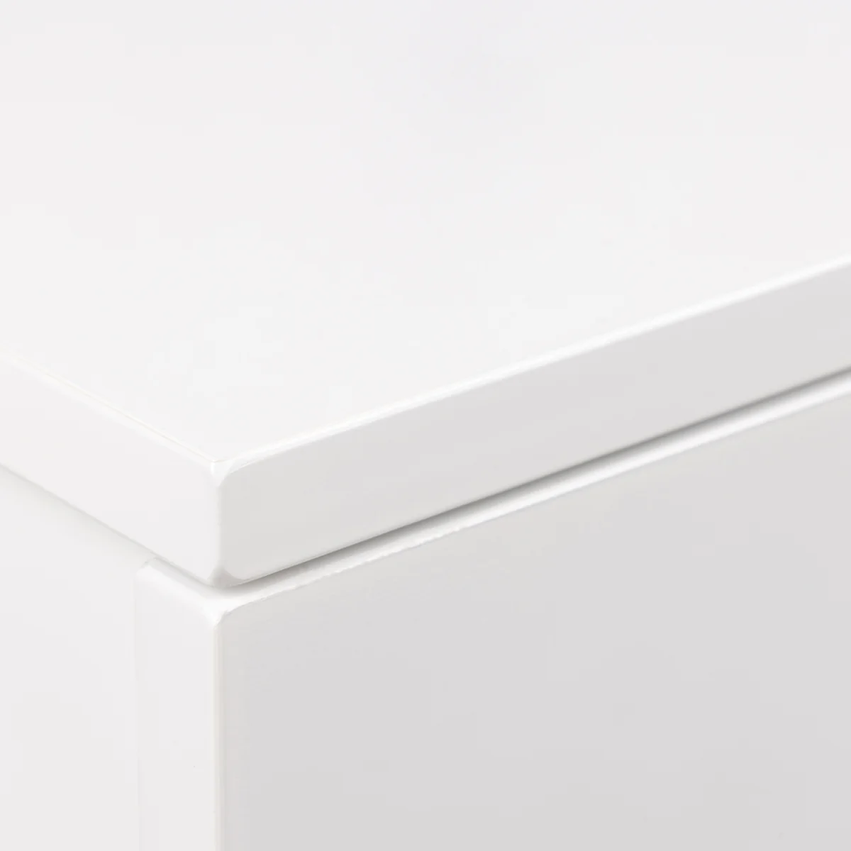 Avignon Square Bedside Table 1 Drawer - Oak – image 5