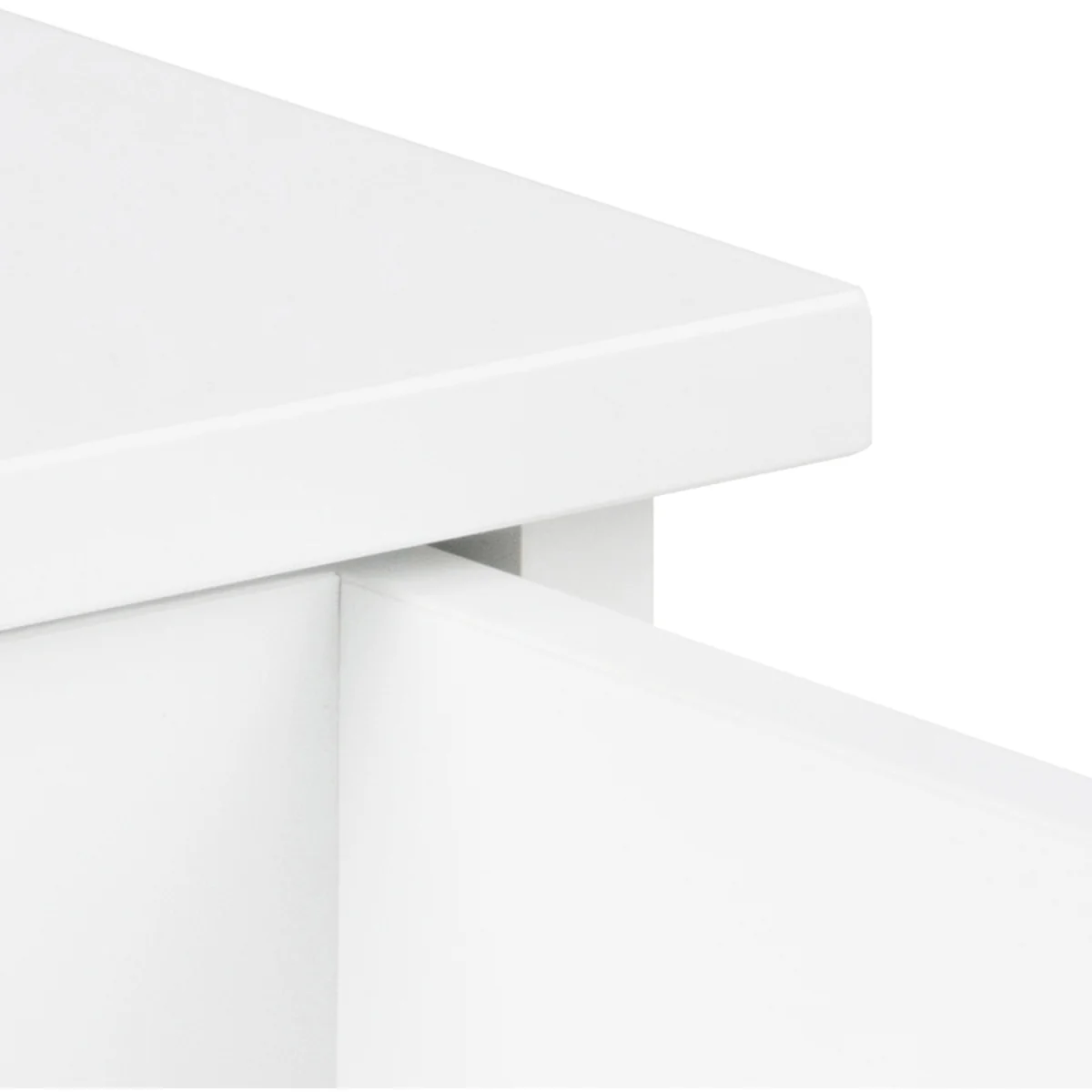 Avignon Square Bedside Table 1 Drawer - Oak – image 7