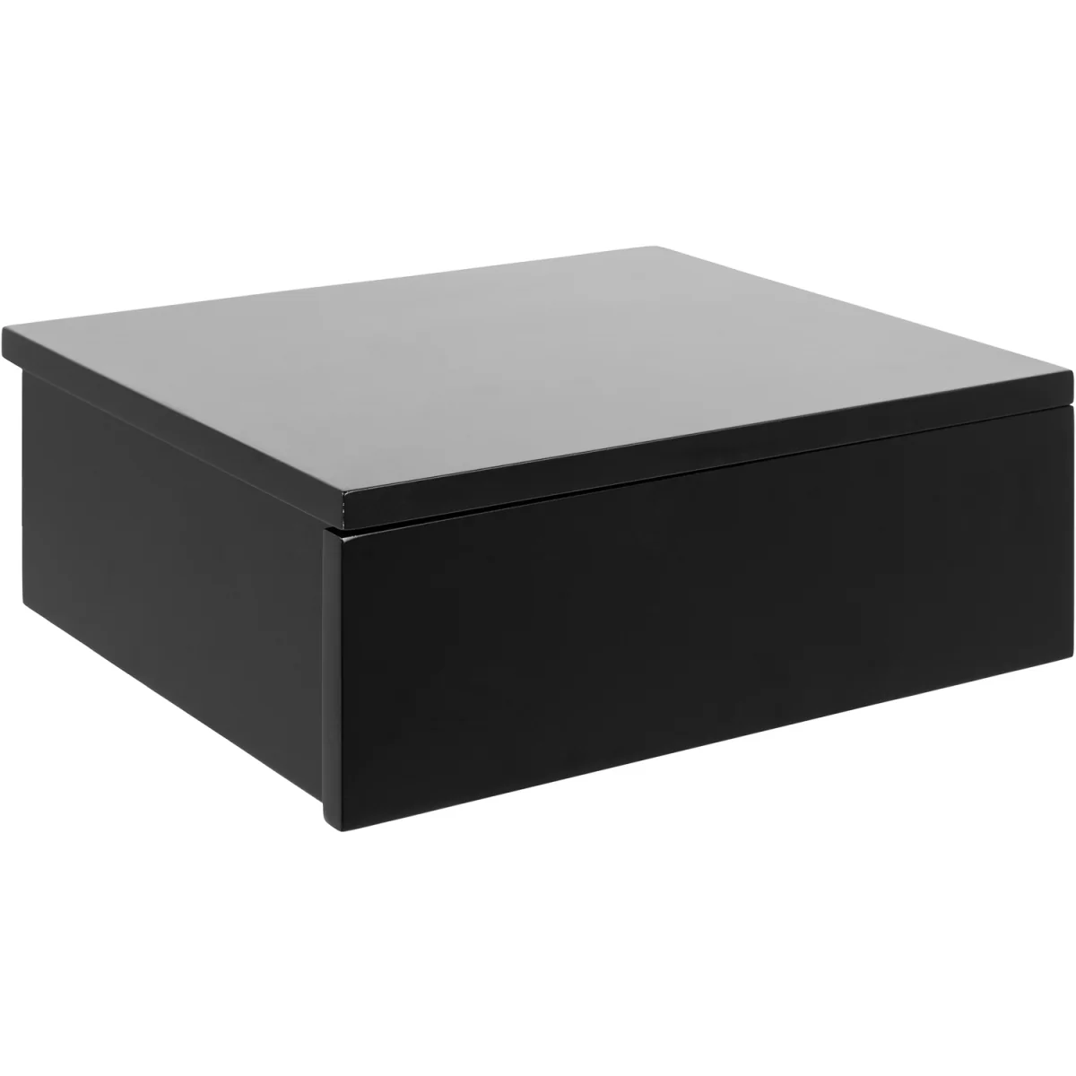 Avignon Square Bedside Table 1 Drawer - Oak – image 8