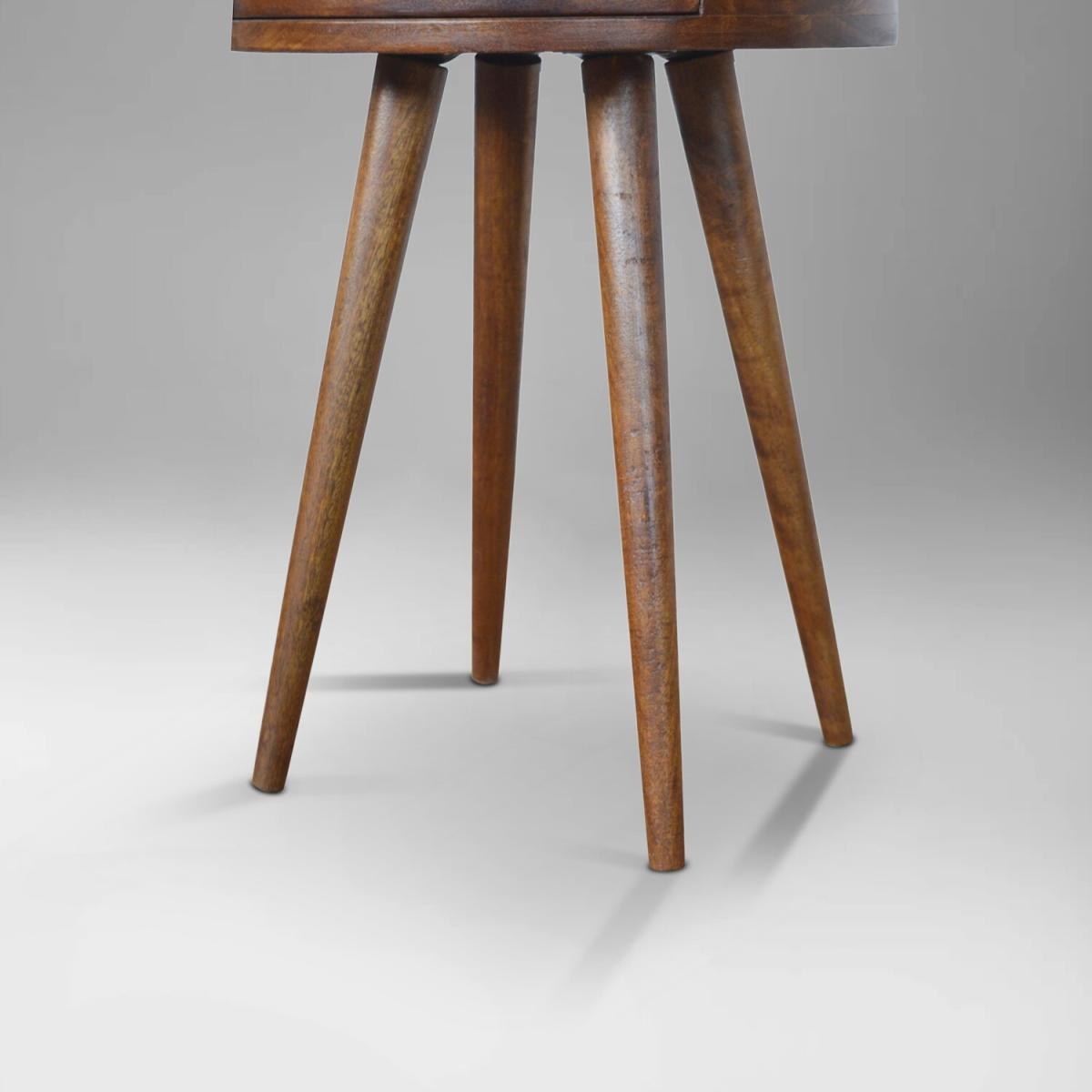 Slim Circular Bedside Table - Spicy Mix – image 5