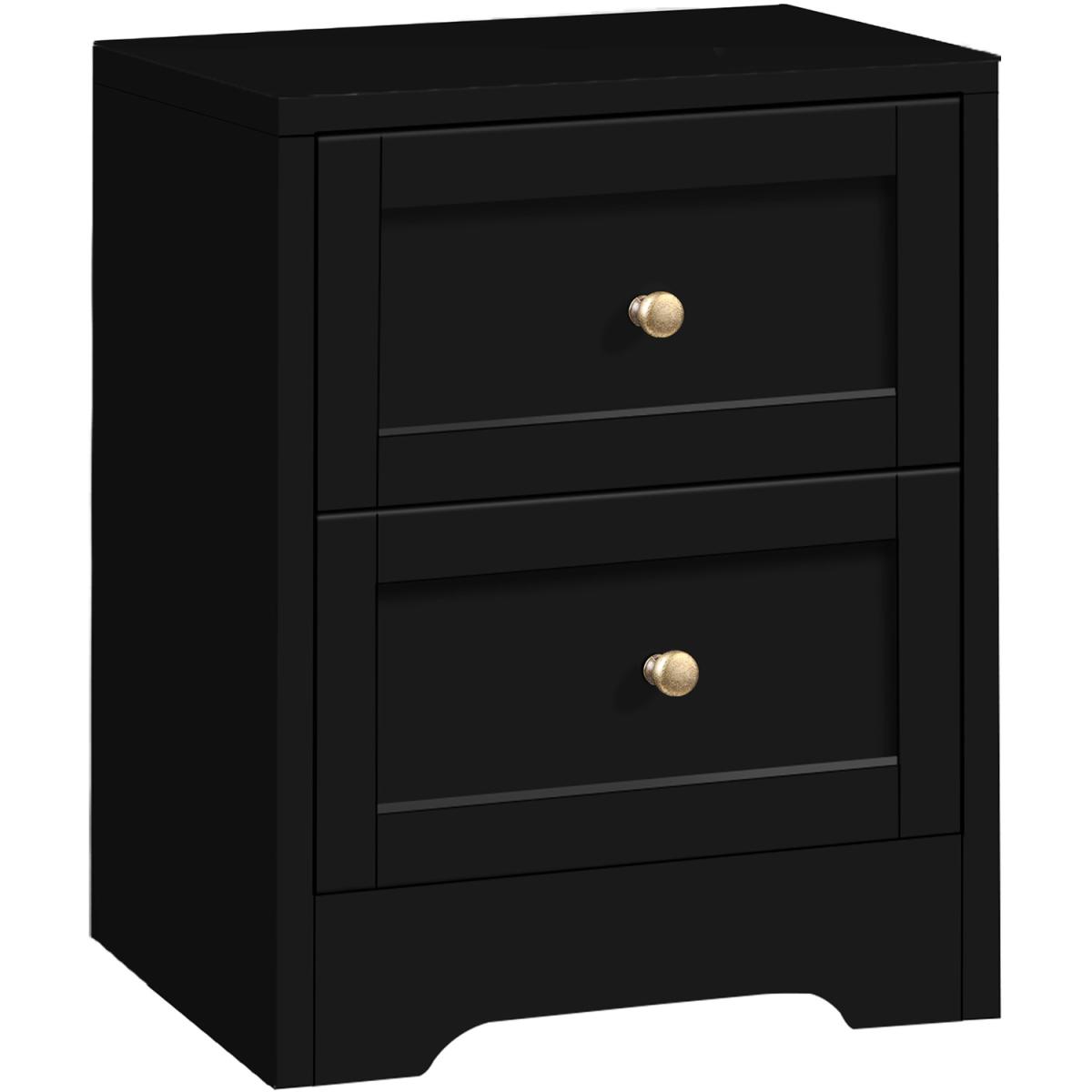 Hamptons Bedside Table - Black – image 8