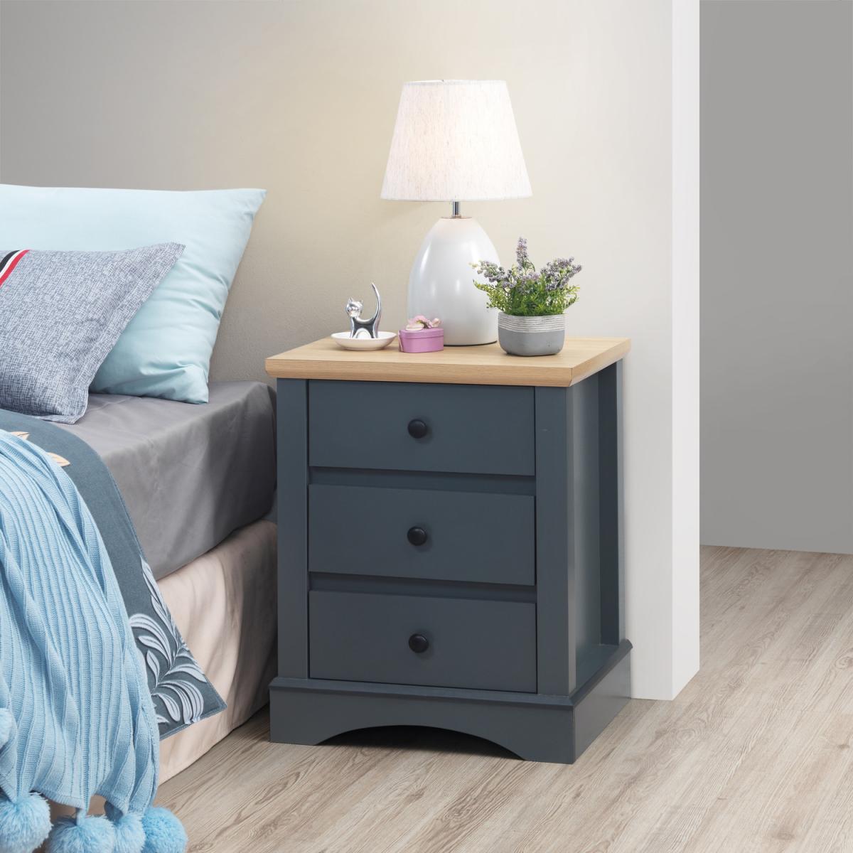 Carden x2 Bedside Cabinet Bedroom Furniture – image 5