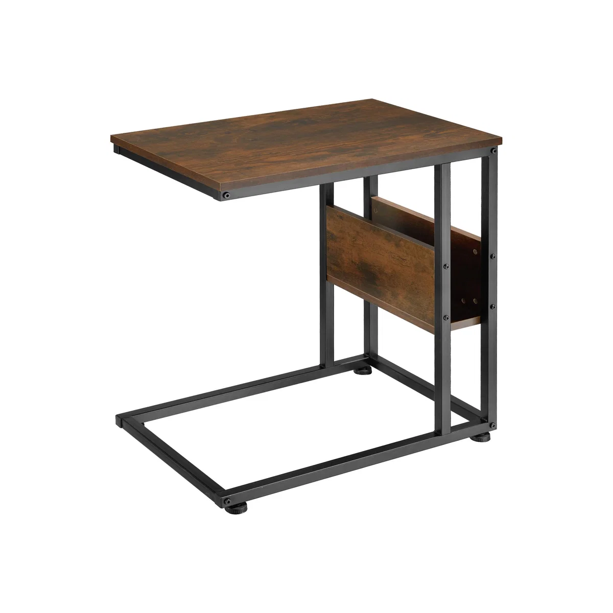 Bedside Table Wigan - Industrial Dark
