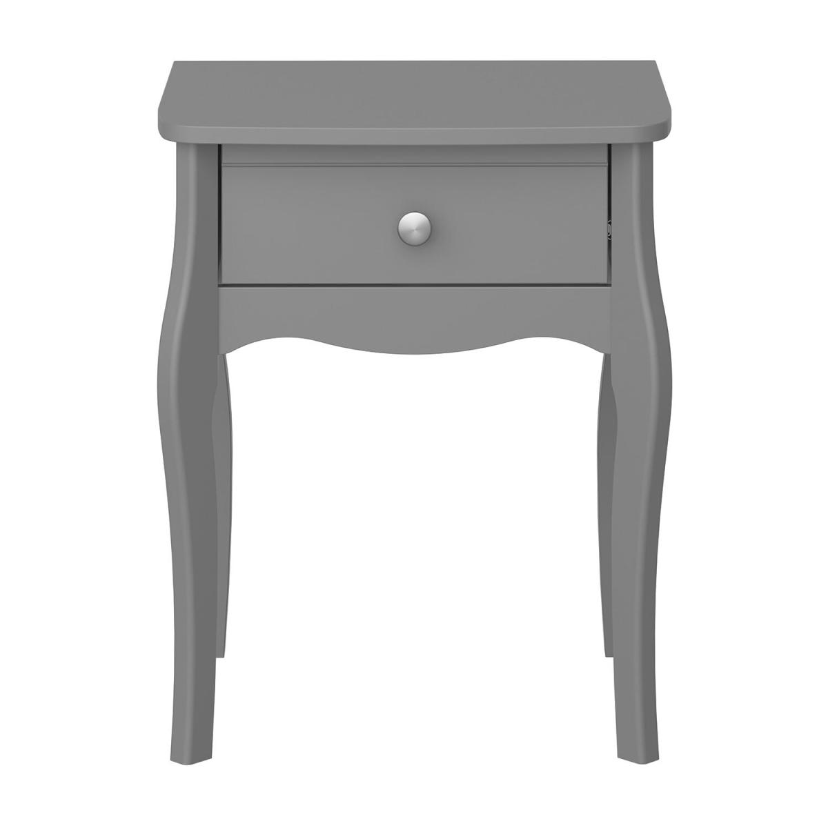 Baroque Bedside Table - Grey – image 2