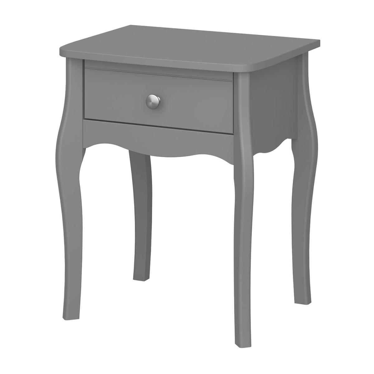 Baroque Bedside Table - Grey – image 3