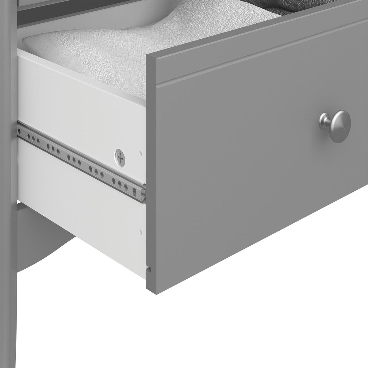 Baroque Bedside Table - Grey – image 4