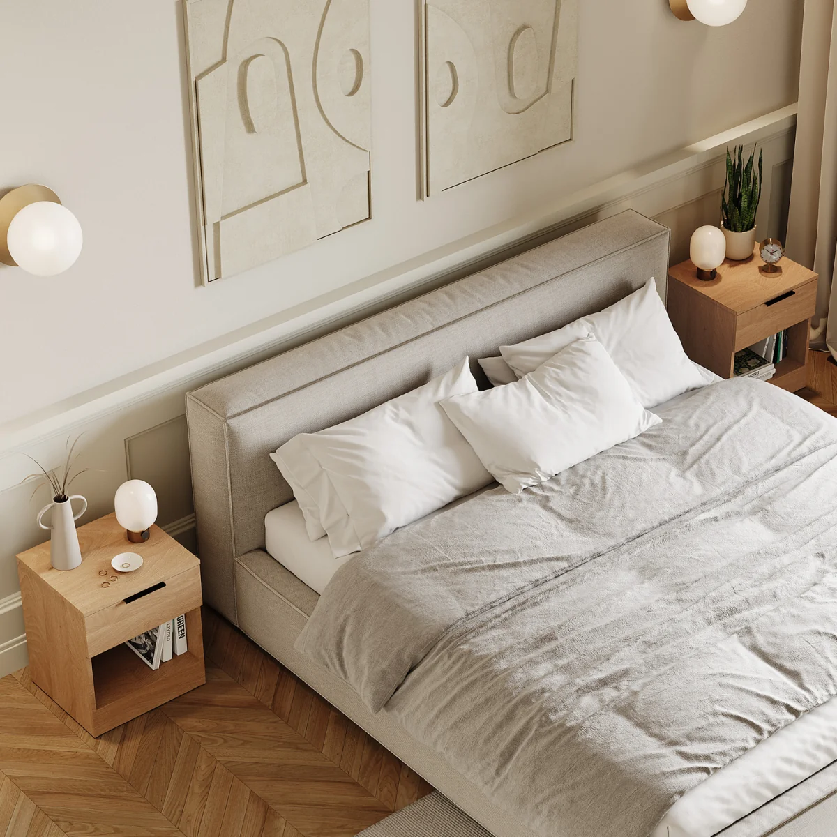 Trega 1 Drawer Bedside Chest - Black – image 23