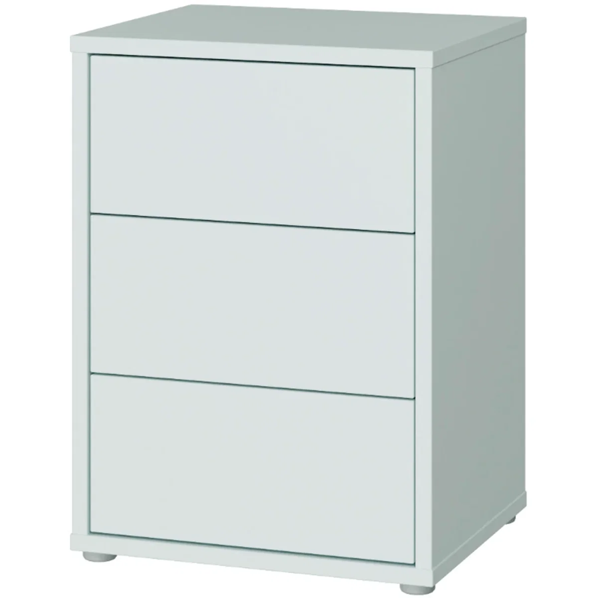 Alice Springs Bedside Cabinet with 3 Drawers Push-Open in Terracotta - Night Blue – image 19