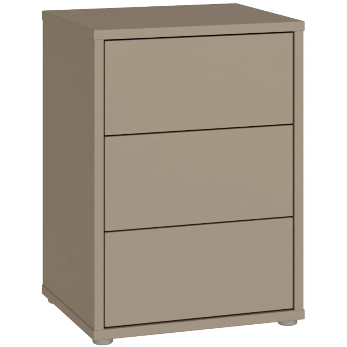 Alice Springs Bedside Cabinet with 3 Drawers Push-Open in Terracotta - Night Blue – image 31