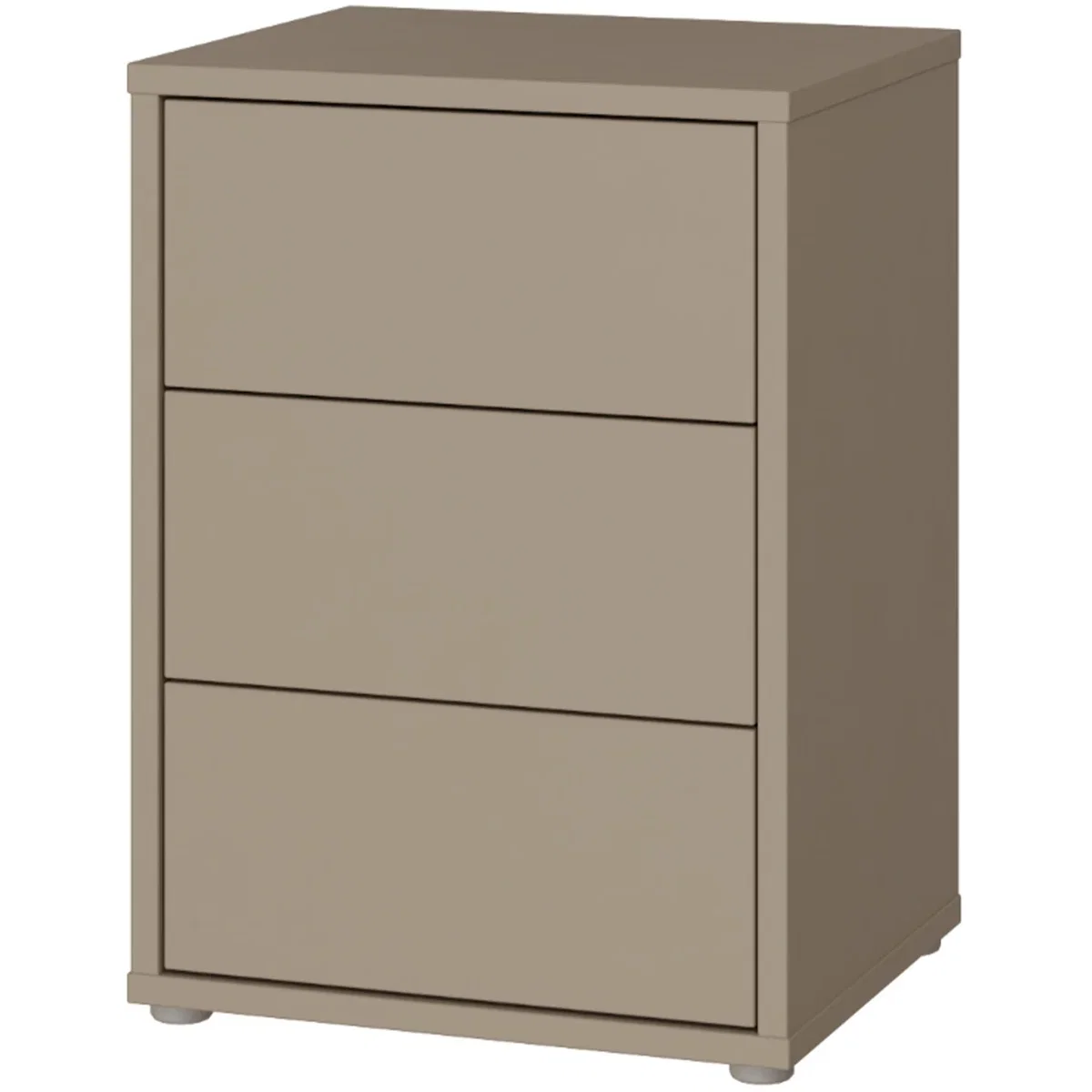 Alice Springs Bedside Cabinet with 3 Drawers Push-Open in Terracotta - Night Blue – image 32