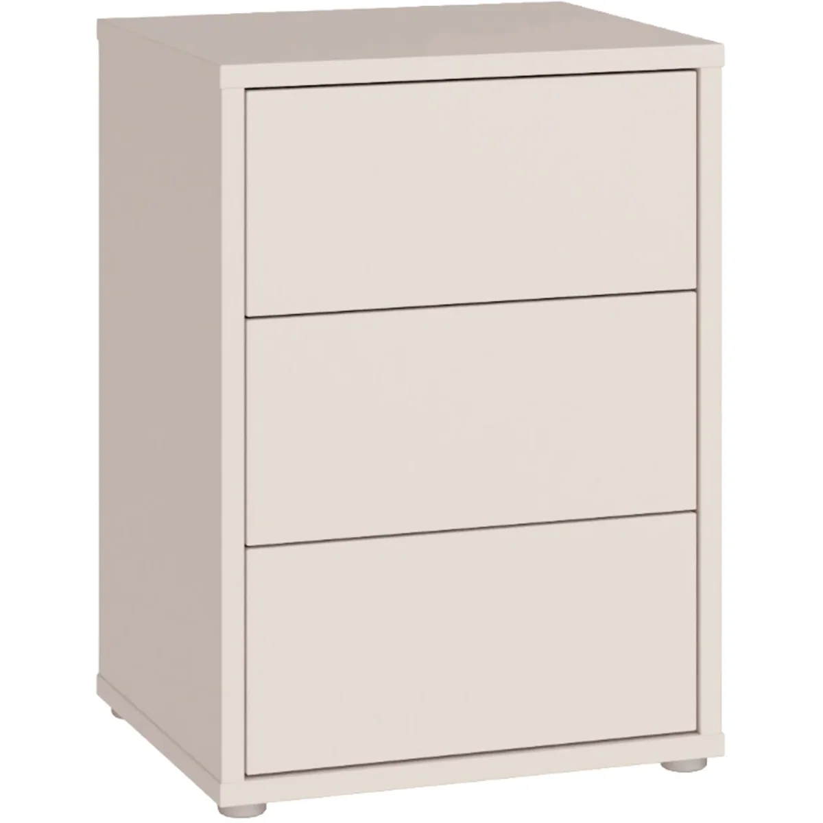 Alice Springs Bedside Cabinet with 3 Drawers Push-Open in Terracotta - Night Blue – image 7
