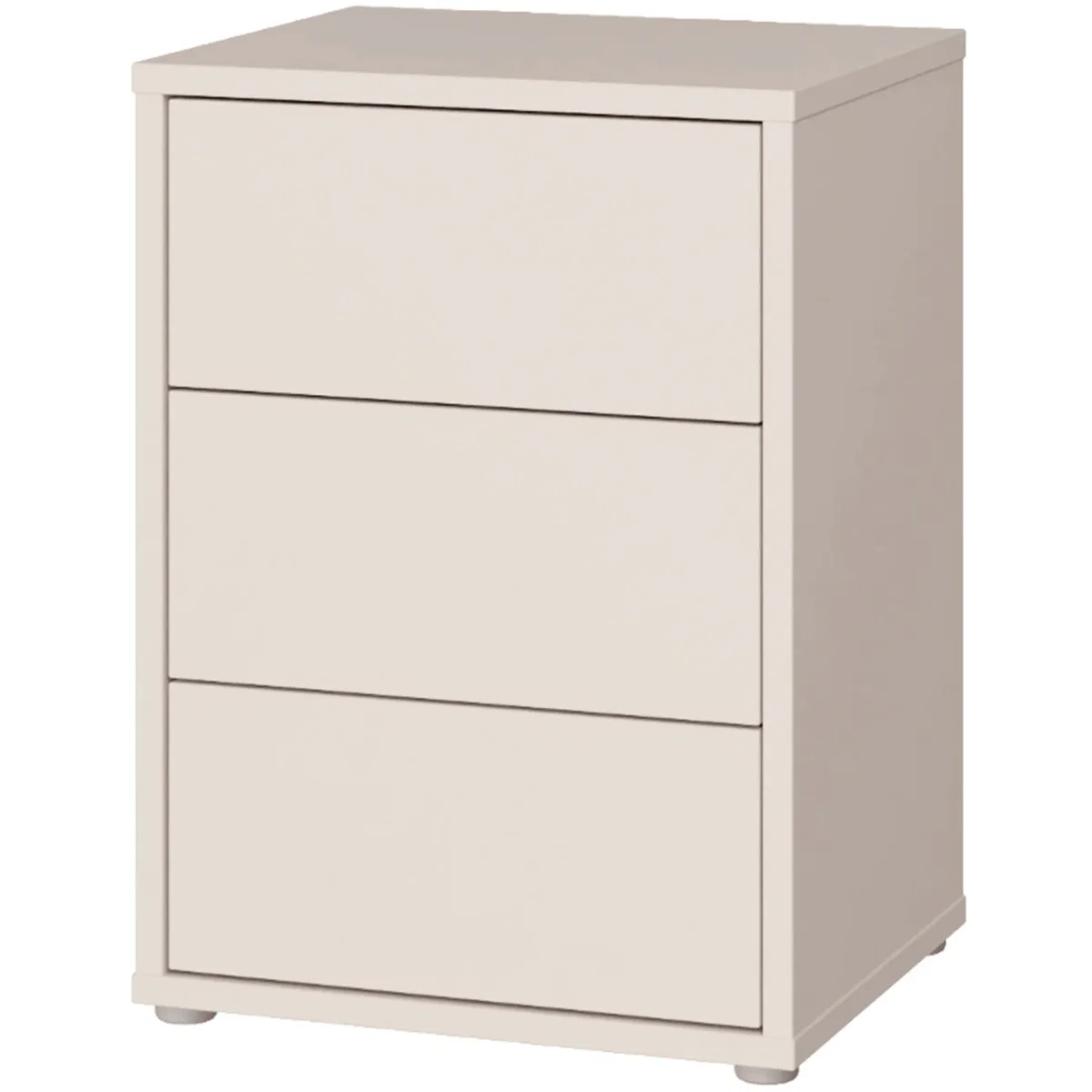Alice Springs Bedside Cabinet with 3 Drawers Push-Open in Terracotta - Night Blue – image 9