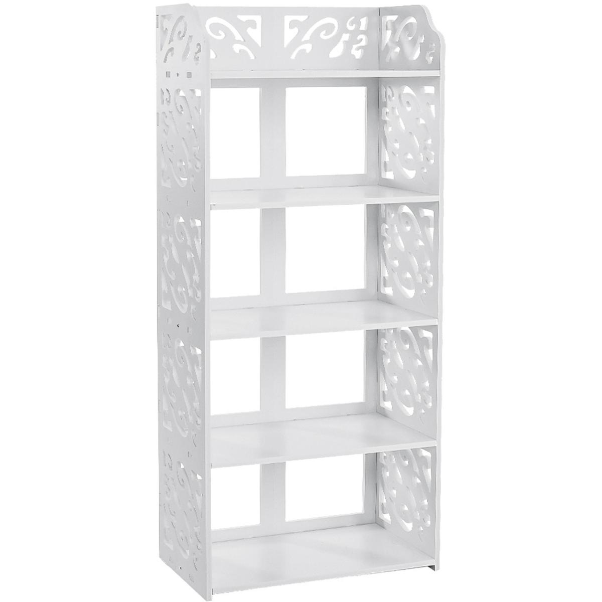 Hollow Out Bedside Tables  - White / 90cm – image 2