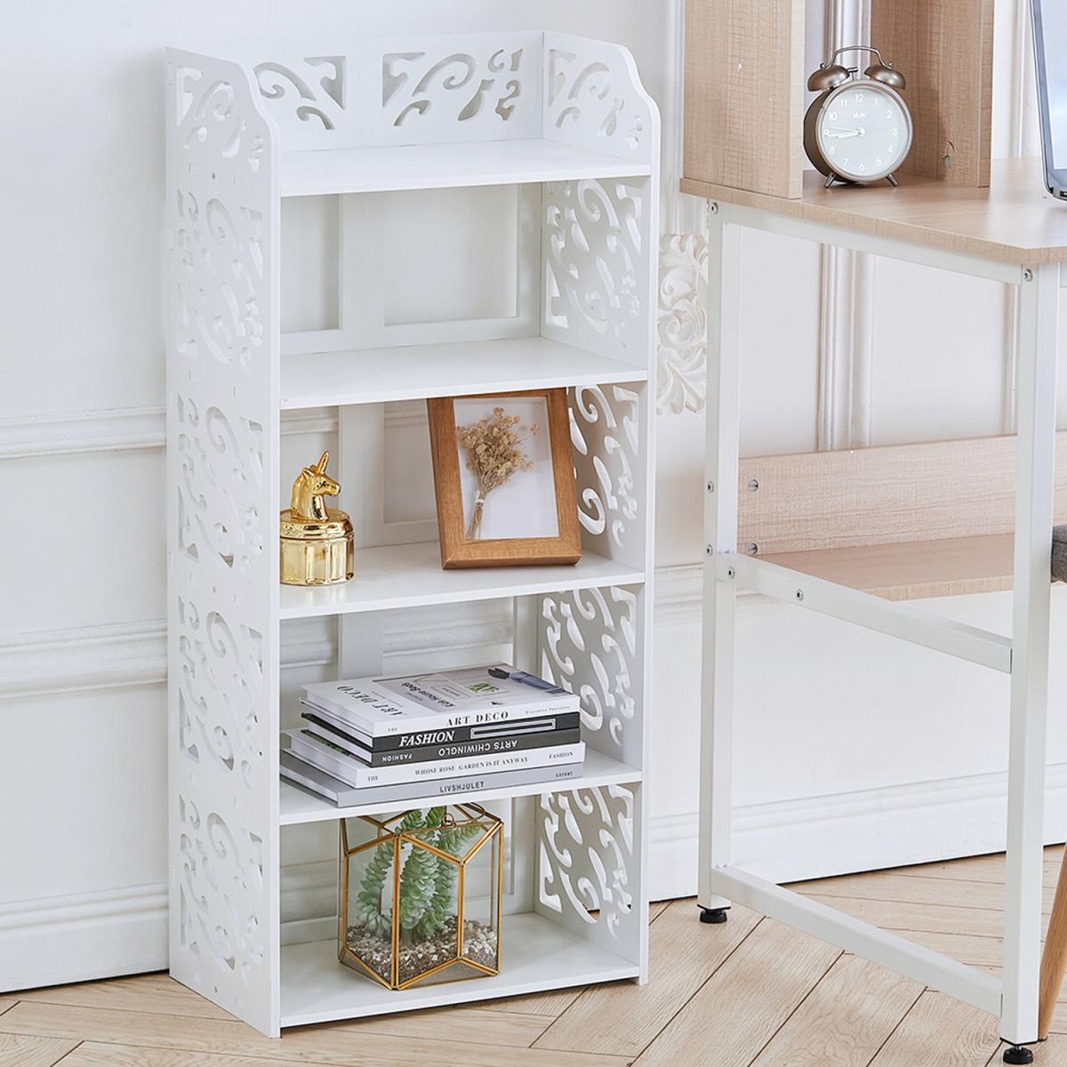 Hollow Out Bedside Tables  - White / 90cm – image 6