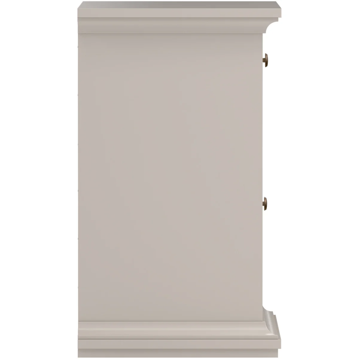 Paris Nightstand 1 door 1 Drawer in Cashmere - Cashmere – image 5