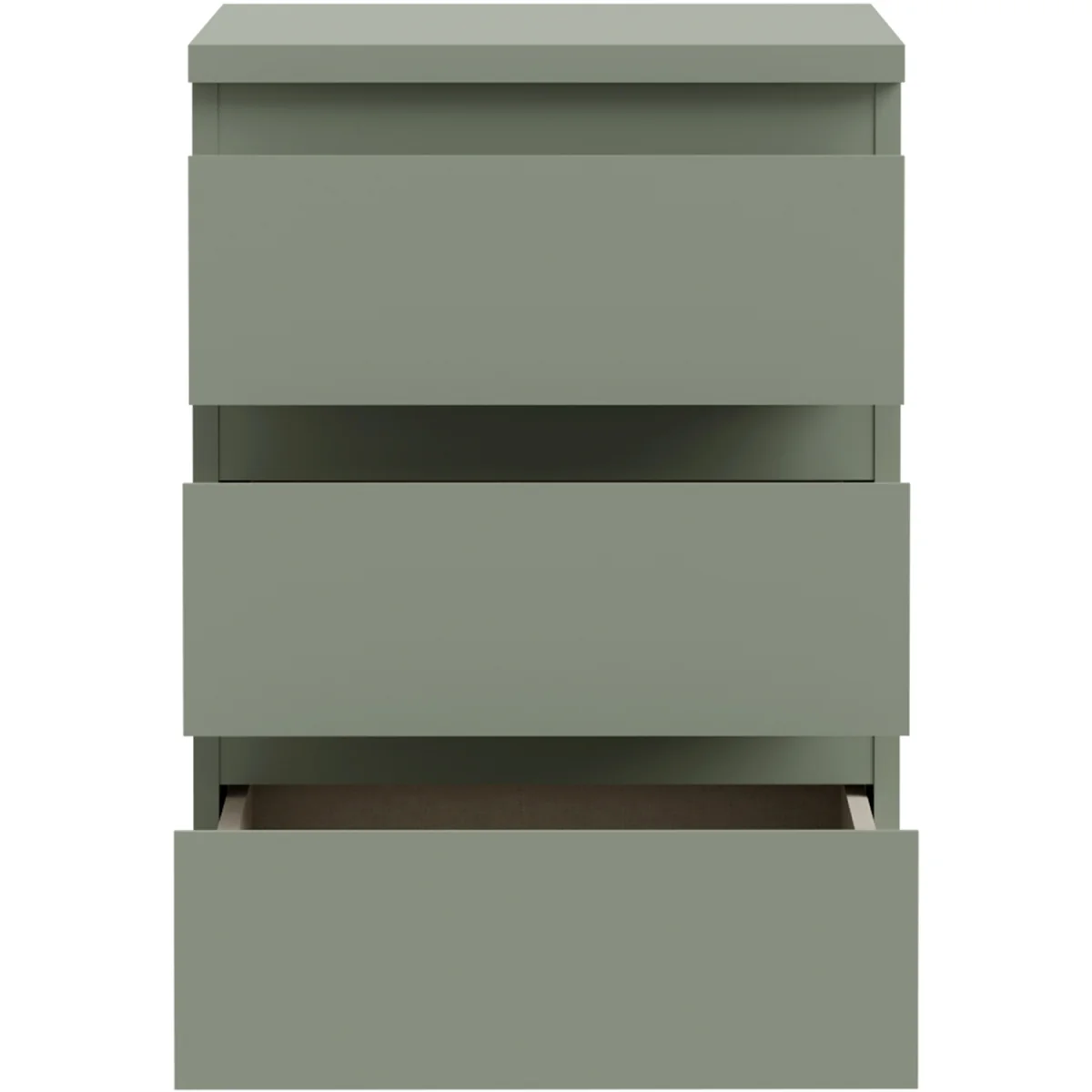Edmore 3 Drawer Bedside Chest - Light Grey – image 20