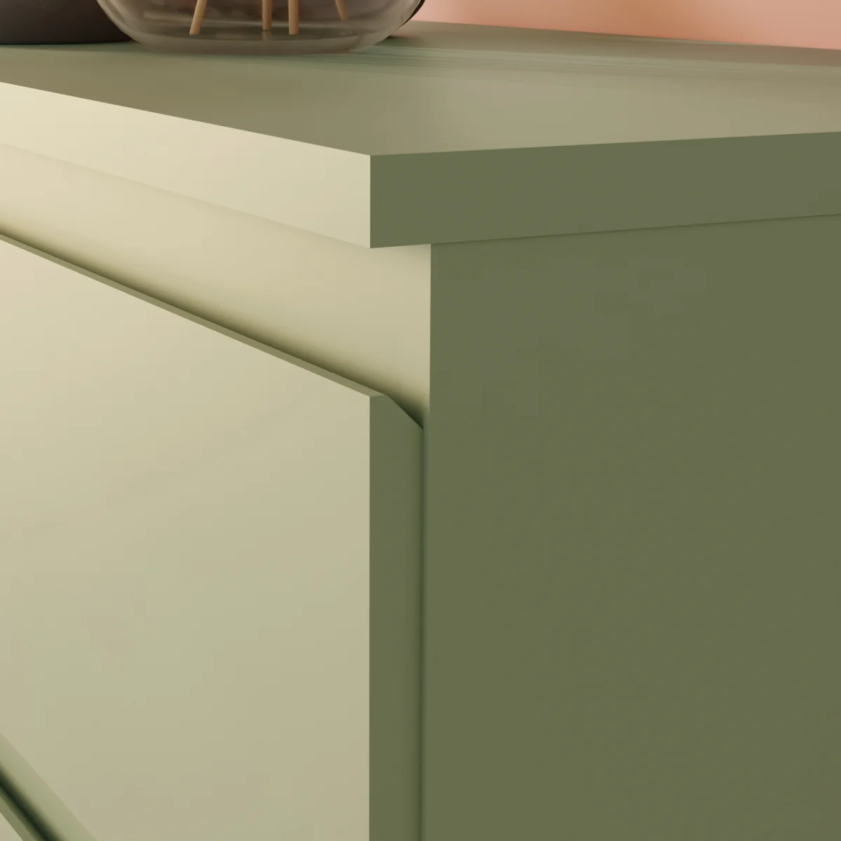 Edmore 3 Drawer Bedside Chest - Light Grey – image 22