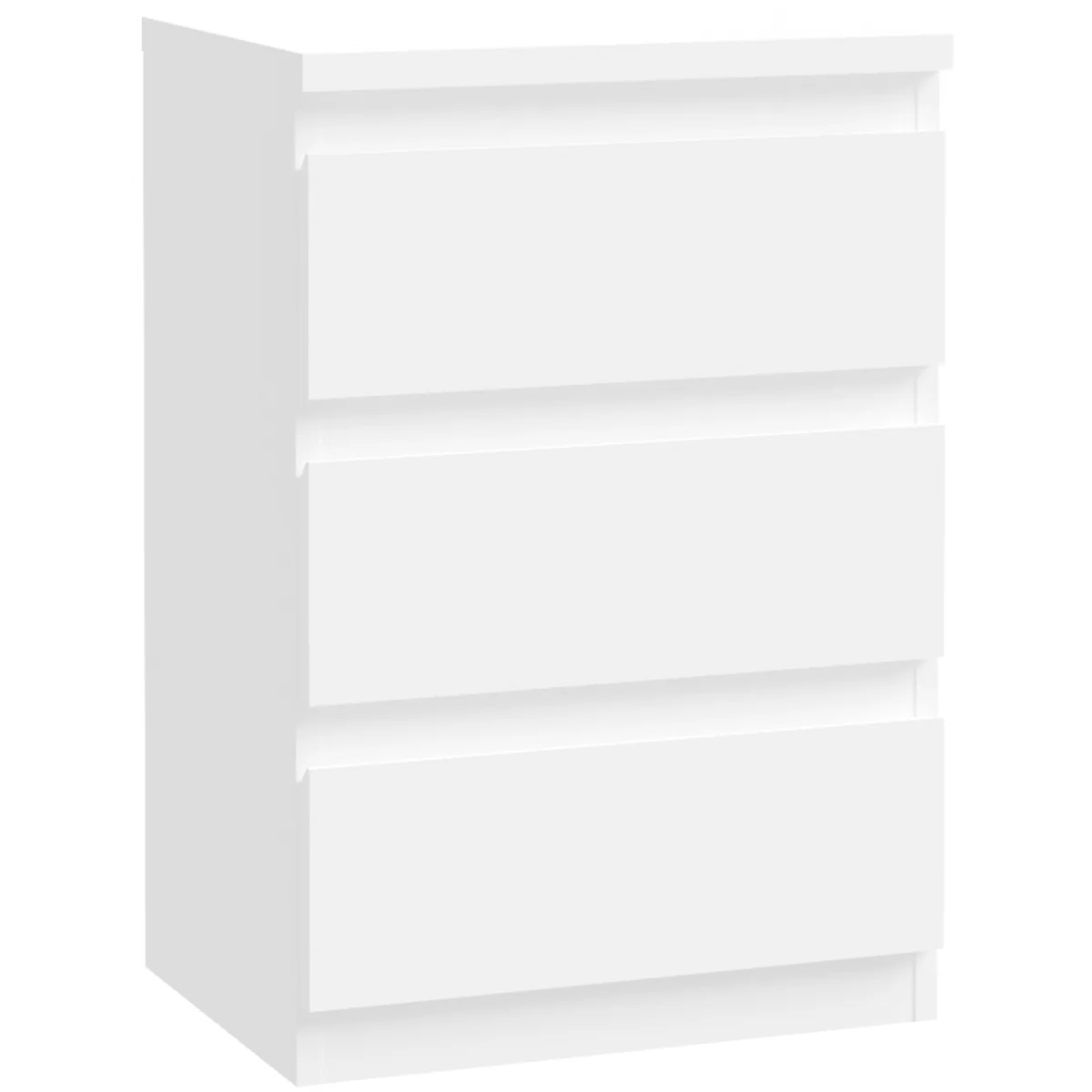 Edmore 3 Drawer Bedside Chest - Light Grey – image 23