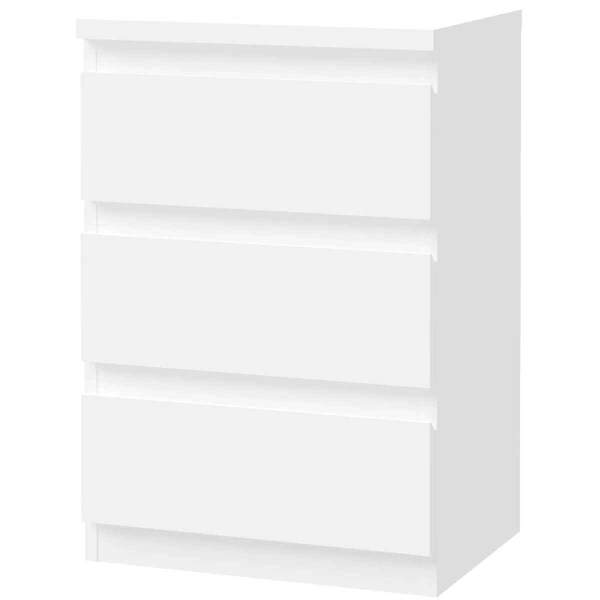 Edmore 3 Drawer Bedside Chest - Light Grey – image 24
