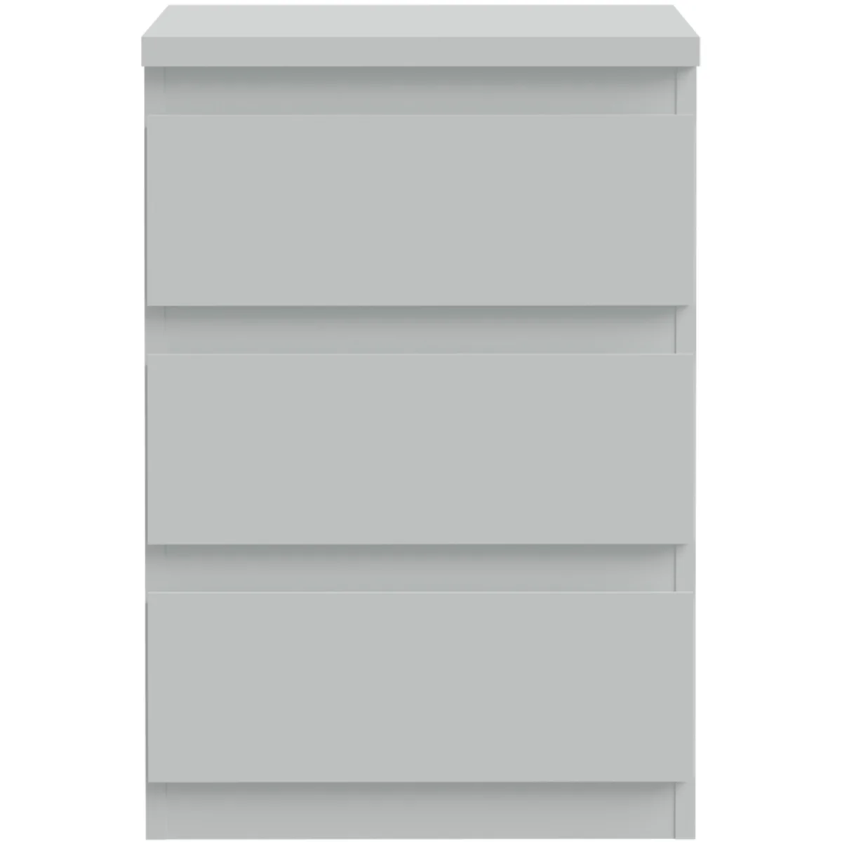 Edmore 3 Drawer Bedside Chest - Light Grey – image 28
