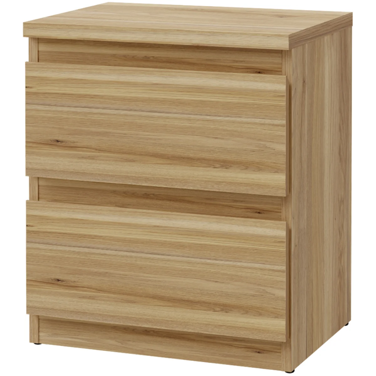 Edmore 3 Drawer Bedside Chest - Light Grey – image 5