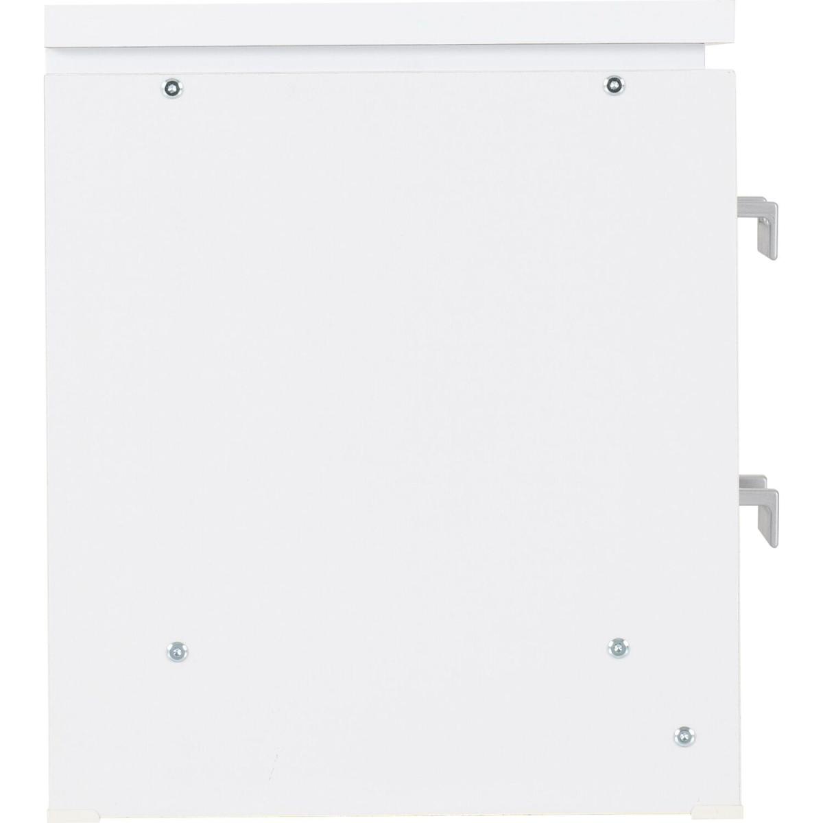Charles 2 Drawer Bedside White - White – image 2