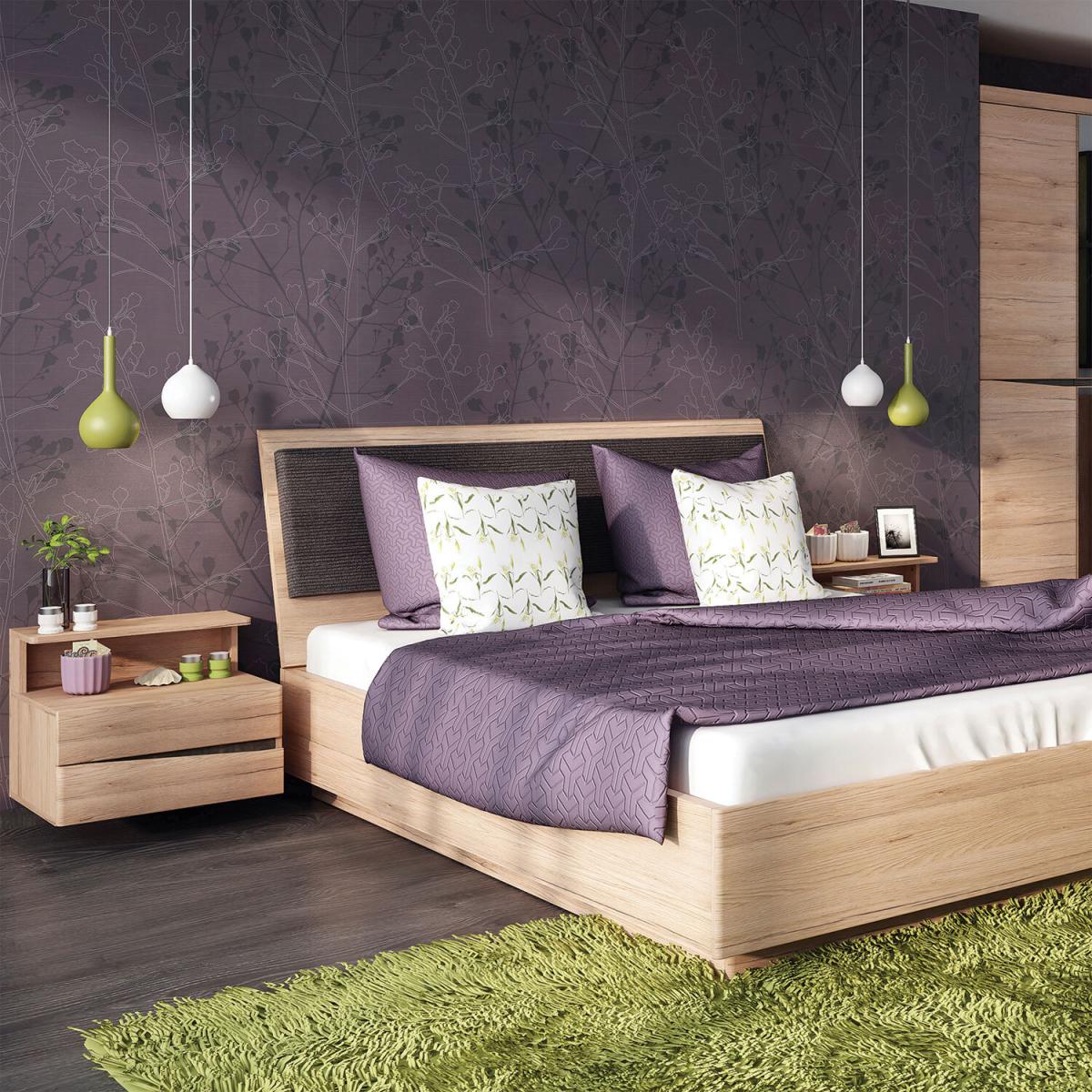 Kensington 2-Drawer Wall-Mounted Bedside Cabinet – image 5