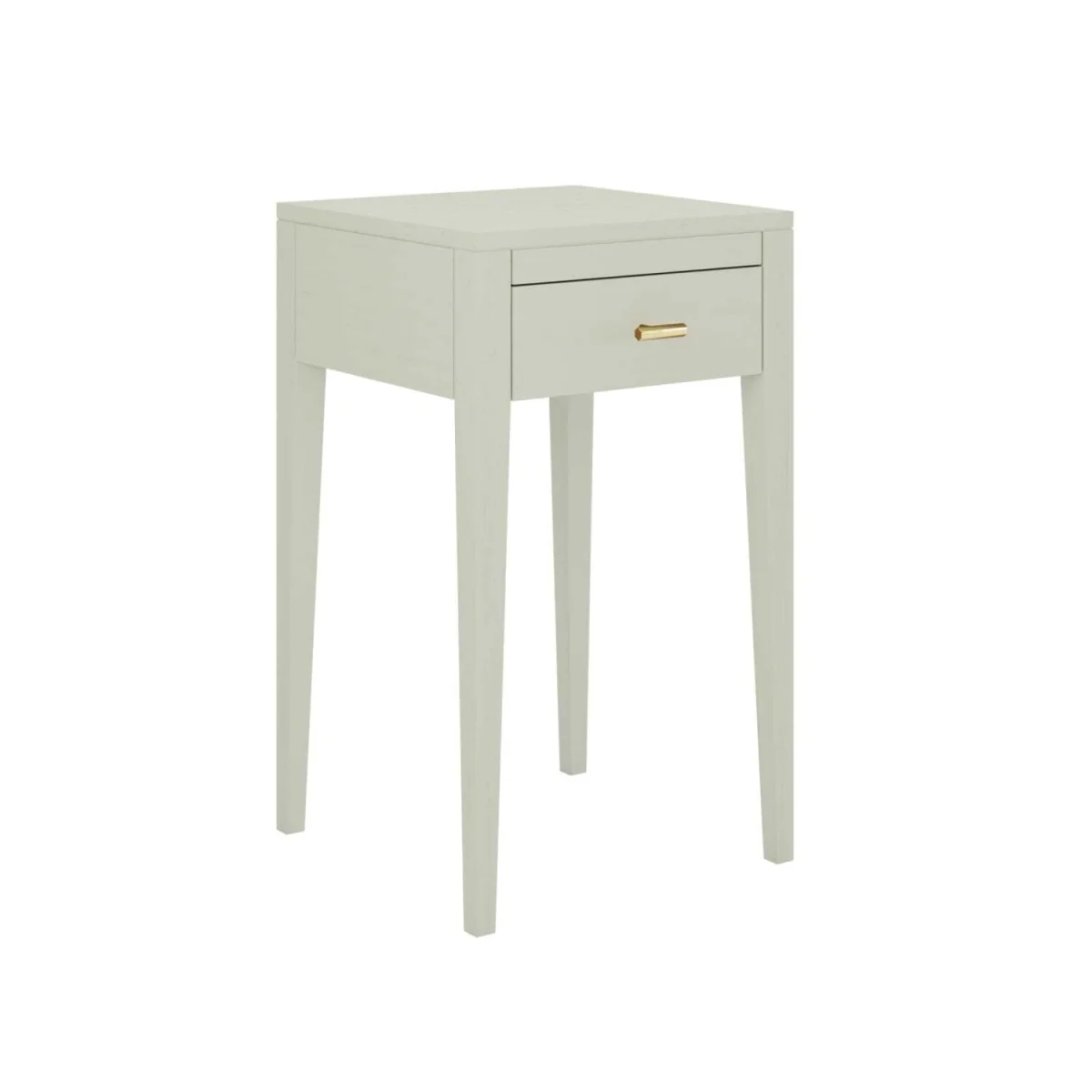 Tiradentes Mist Grey 1-Drawer Bedside Table - Green – image 4