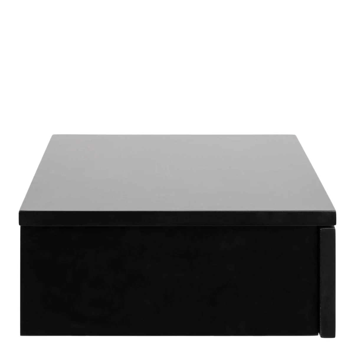 Wyld Haus Hereford Black Wall-Mounted Bedside Table, 1 Drawer - Black – image 3