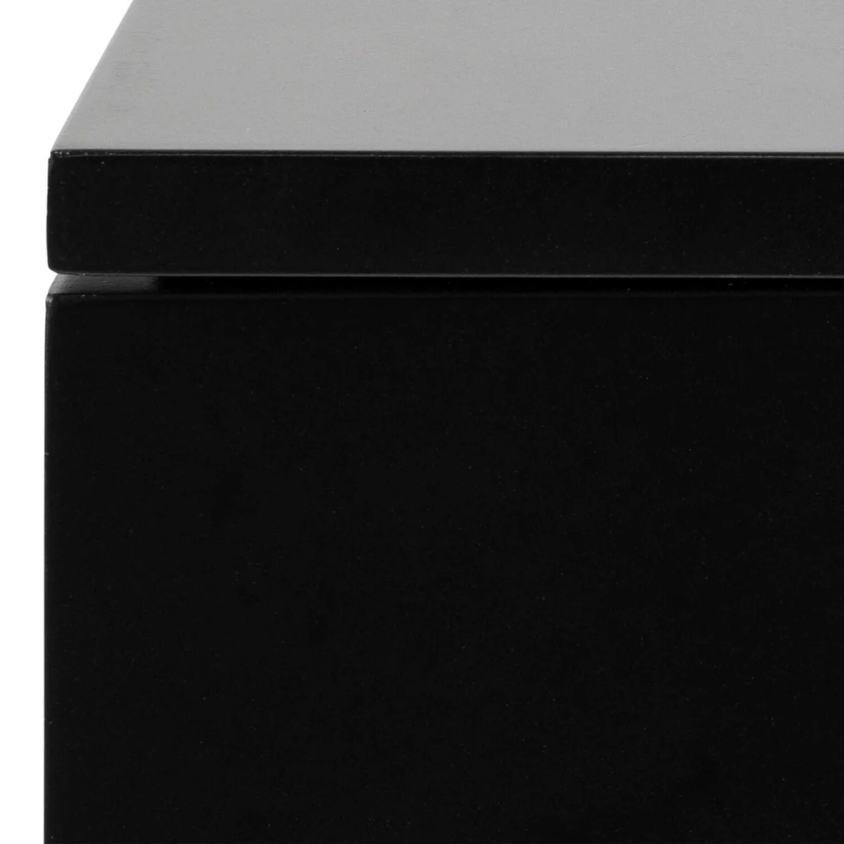 Wyld Haus Hereford Black Wall-Mounted Bedside Table, 1 Drawer - Black – image 5