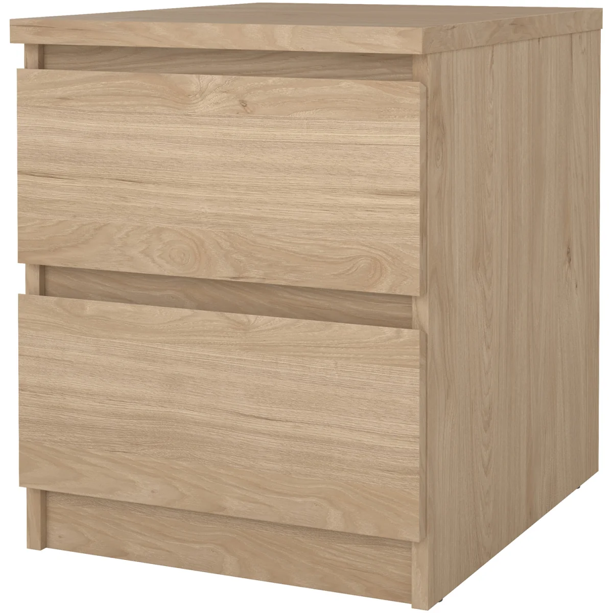 Naia Bedside 2 drawers in Jackson Hickory - Cashmere Jackson Hickory – image 4