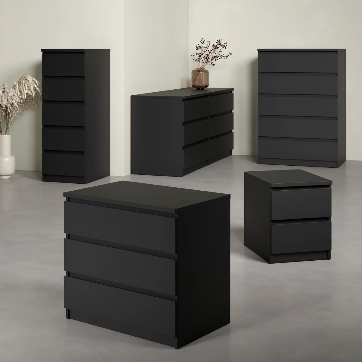 Naia Bedside 2 drawers in Jackson Hickory - Cashmere Jackson Hickory – image 39