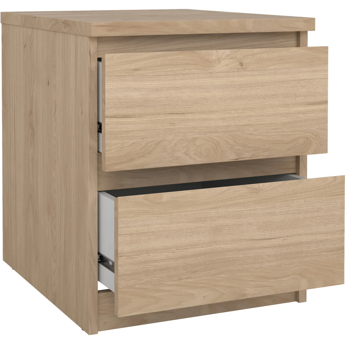 Naia Bedside 2 drawers in Jackson Hickory - Cashmere Jackson Hickory – image 5