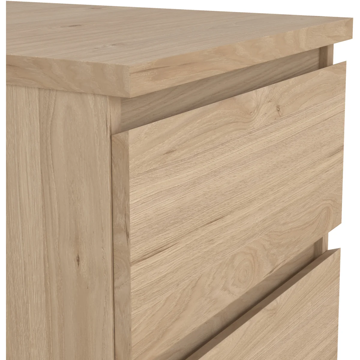 Naia Bedside 2 drawers in Jackson Hickory - Cashmere Jackson Hickory – image 7