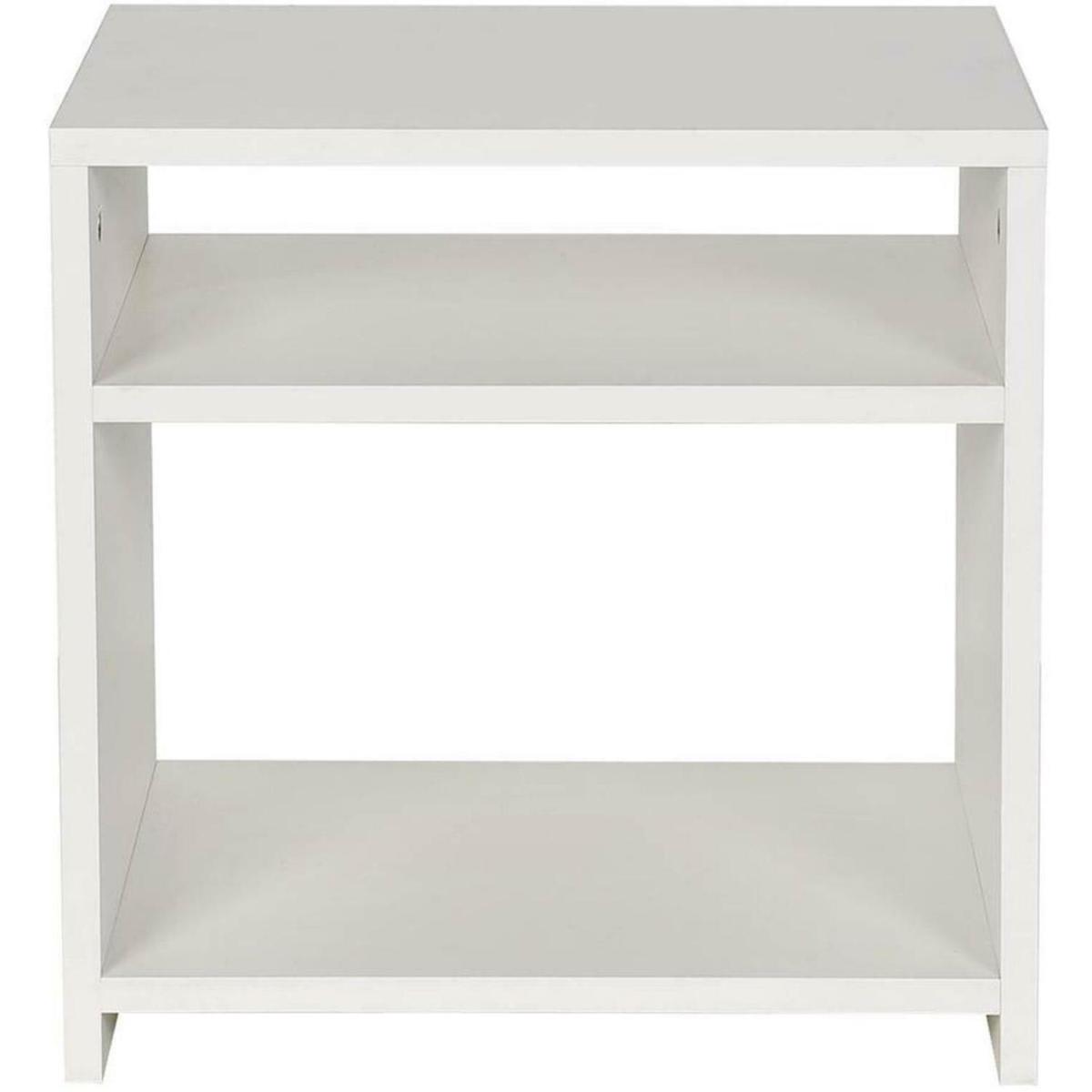 Bedroom Bedside Table Cabinet White 2009214 - White – image 4