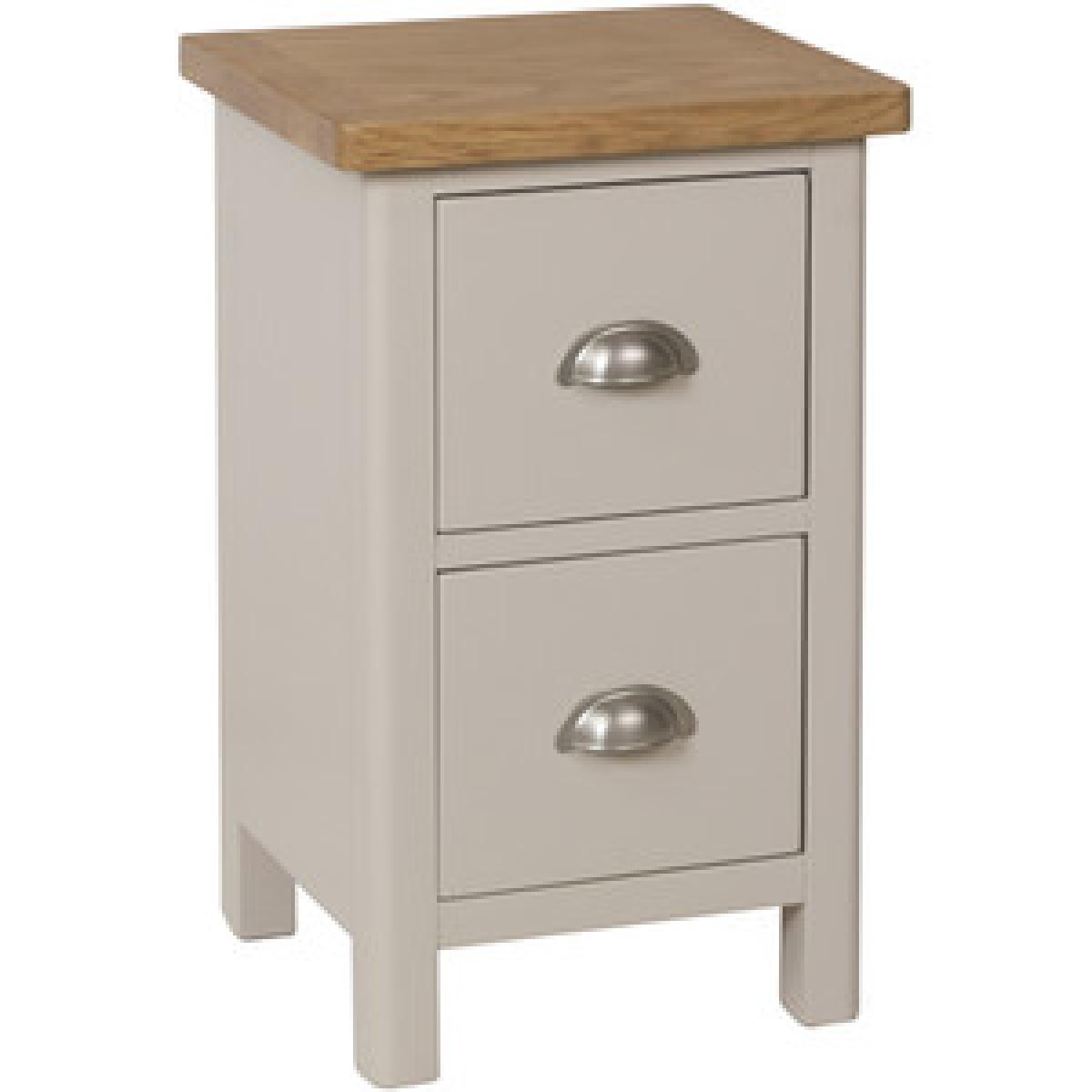 Cambridge Small Bedside Cabinet  - Rustic Oak – image 6