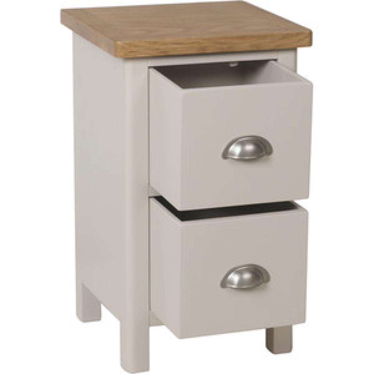 Cambridge Small Bedside Cabinet  - Rustic Oak – image 8