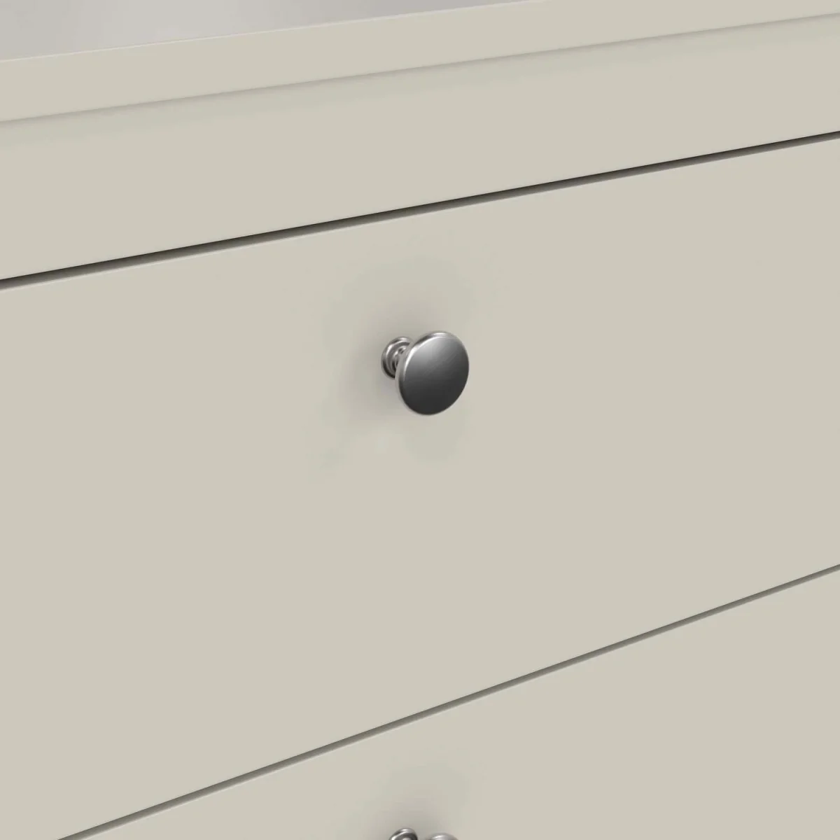 Wyld Haus Gossmere Natural Cashmere 2-Drawer Bedside Chest Cream - Neutral – image 2