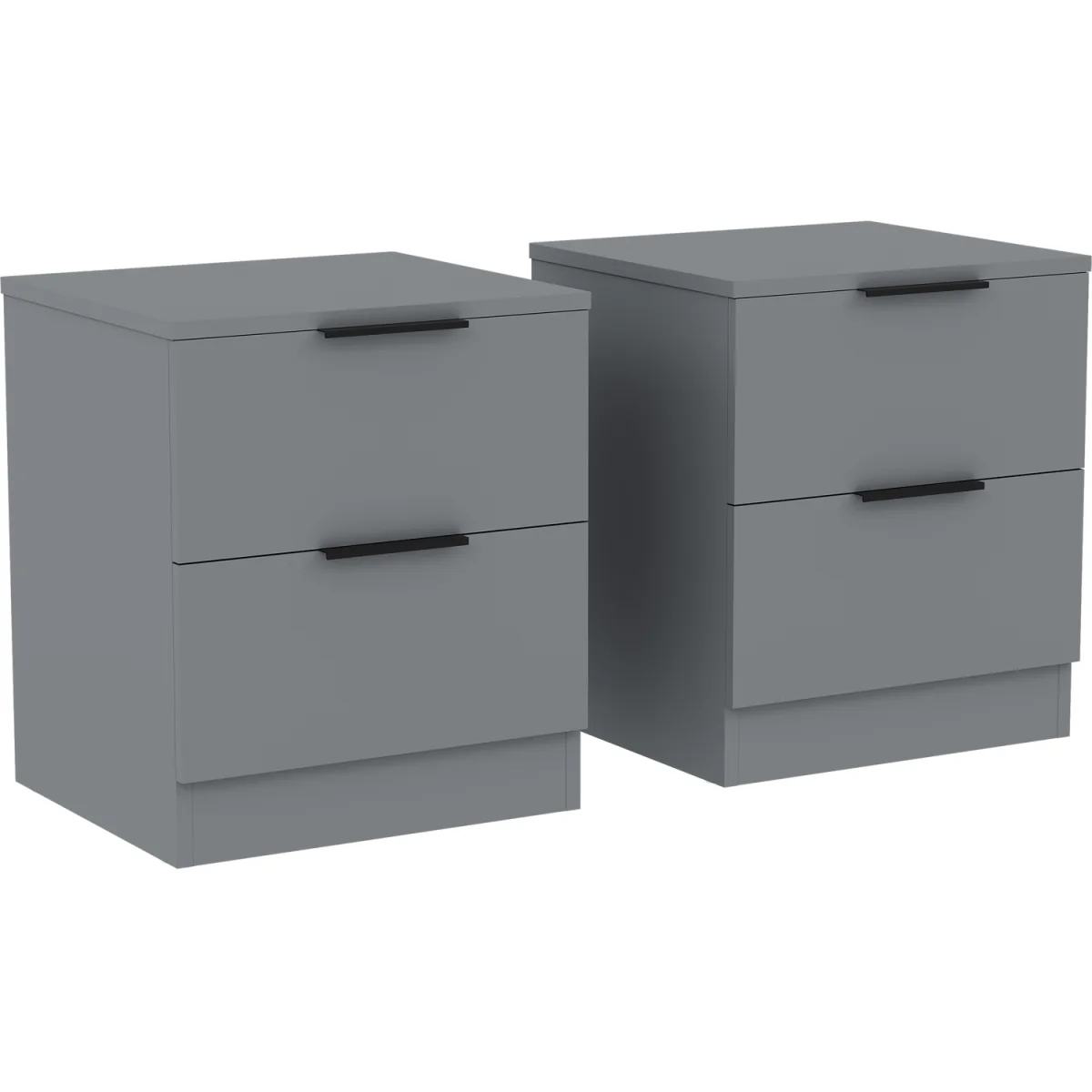 Trega 2 Drawer Bedside Chest - White – image 17