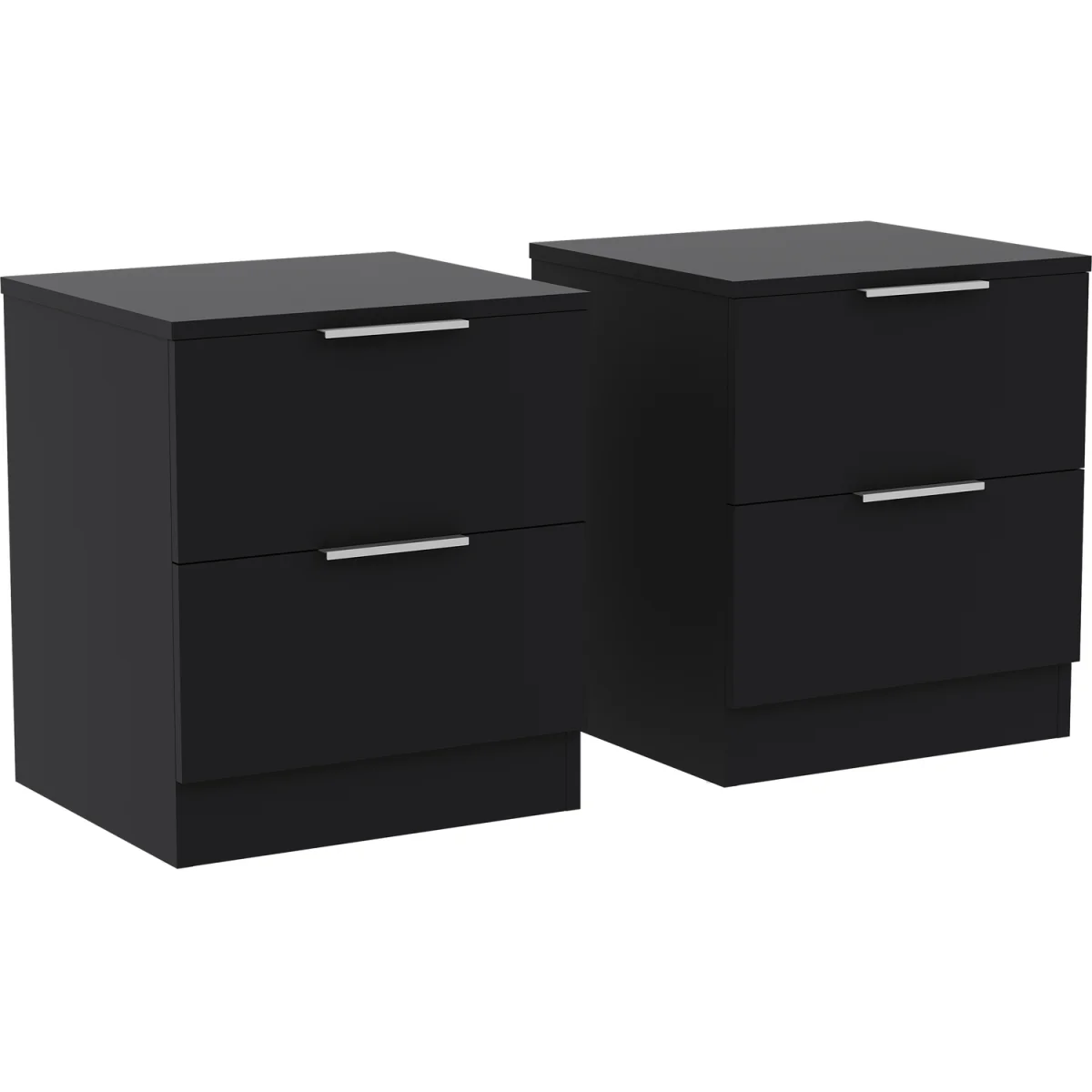 Trega 2 Drawer Bedside Chest - White – image 9